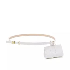 헤지스 골프 여성 26SS 화이트 여성 컴팩트 벨트백 HWBA6E201OW