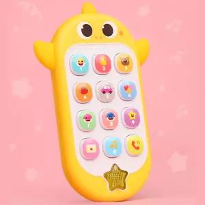 유모차 장난감 언어발달 라운드모서리 아기상어폰 휴대폰놀이 4세 외출용 여아