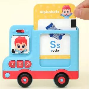 파닉스 홈스쿨링 단어카드 리더기 베베핀버스 영어동요 두돌아기 소리장난감 사운드완구