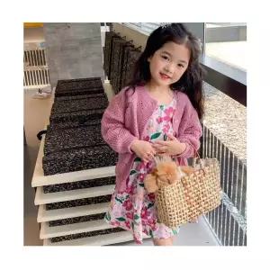 팜므 여아 공주 유아 러블리 가디건 코디 원피스설날