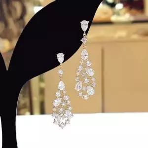 볼라레 세이브존03 14K지에프 아이스 피스 드롭귀걸이 SSS074 SSS074 (...