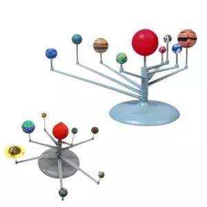 태양계 행성 자전 모형 조립 키트 소장용 소품 세트 과학놀이