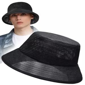 빅사이즈벙거지모자 여름 메쉬 버킷햇 66cm 통기성