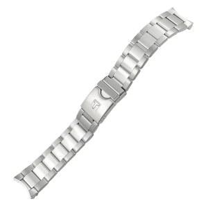 IRFKR 22mm 21mm 고체 스테인리스 스틸 시계줄 티소 시스타 T120417 T120407 T120 실버 시계 부품용