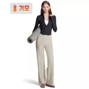 [테슬라][한정특가] 요가 기모 와이드 팬츠 레깅스 긴바지