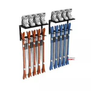 스노우보드 거치대 장비 보관대 수납형 스탠드 브라켓