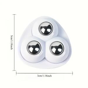 스테인리스 베어링이 포함된 접착식 바퀴 6개 - 360 ° 주방 및 DIY용 회전 캐스터 (쉬운 설치, 컴팩트하