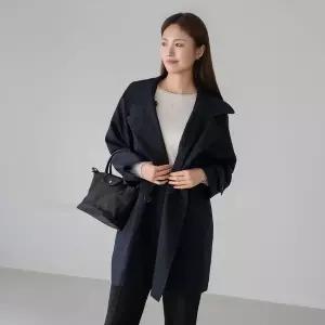 [마담4060]엄마옷 마담4060 더블하프 중년여성 데일리 자켓 -RJK2603019-[35769653]