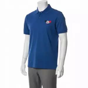 MUST IT_몽클레르 로고 패치 남성 폴로 셔츠 반팔 카라티 8A00009 89A16 73H