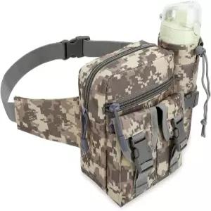 분리 가능한 물병 홀더와 조절 허리 벨트 옥스포드 패니 팩이 포함된 DOB 젝스 하이킹 가방 여행용 야외