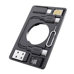 PZOZ 에어태그 카드지갑형 호환 보안 케이스 홀더 부품정리 수납함