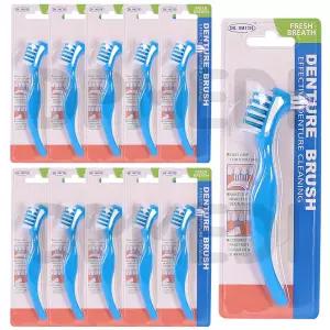 덴쳐 부러쉬 10개 틀니/의치/전용칫솔/틀니용칫솔