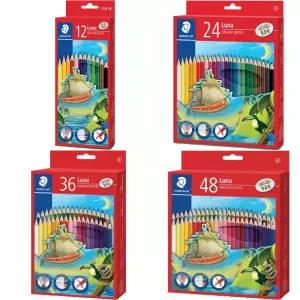 스테들러 루나색연필 12색/24색/36색/48색 미술 준비물 컬러 색칠 학용품 옵션선택