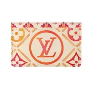 [명품] 루이비통 카드홀더 카드지갑 모노그램 캔버스 코랄 M83625