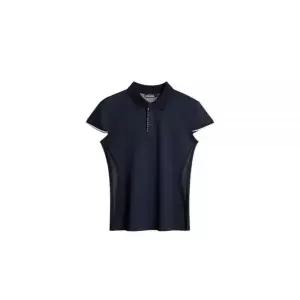 [제이린드버그] 여성 카라 반팔 니트 골프웨어 142613004