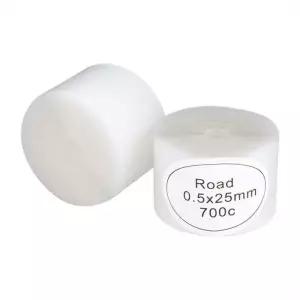 2팩 자전거 펑크 방지 700C 타이어 패드 테이프 림테이프 라이너 튜브 노펑크