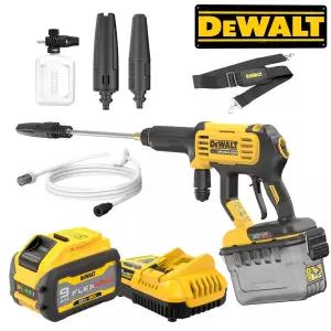 DEWALT 충전식 클리닝 워터건 고압세척기 (60Vmax 3.0Ah) 69bar 자흡6m