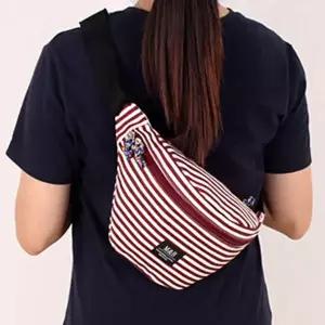 여자 SLL351Z8 여행용 간편 미니 캐주얼 힙색 슬링백 코디