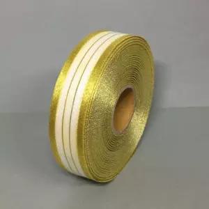 반짝이 금색리본 고급선물 포장용 리본끈 1롤 45m 고급리본 공단리본 꽃리본