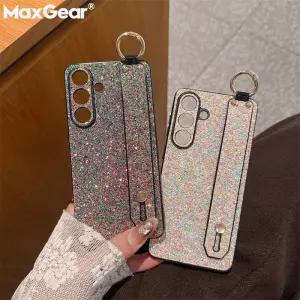 블링블링 케이스 블링 스탠드 홀더 손목 스트랩 폰 삼성 갤럭시 S26 S25 엣지 S24 S23 FE S22 플러스