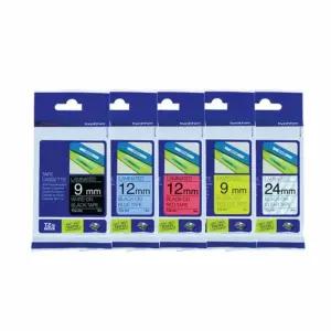 라벨테이프카트리지 노 24mm 네임 다꾸스티커다꾸용품 브라더 인쇄기 프린터 케이블타이 다꾸 기계 리필 터