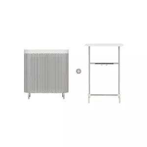 [롯데백화점]LG전자 LG 퓨리케어 AI 오브제컬렉션 AS185LGAAS 공기청정기 월핏 스탠드형 + 선반 / KN