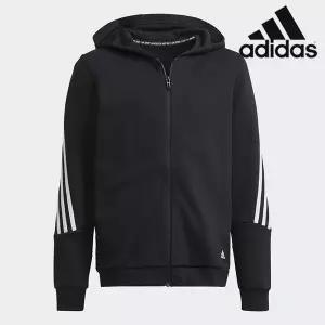 [아디다스] 아동 후드집업 /d6- H44343 / B FI 3S FZ 키즈 남아 퓨쳐 아이콘 3S 풀집 후디