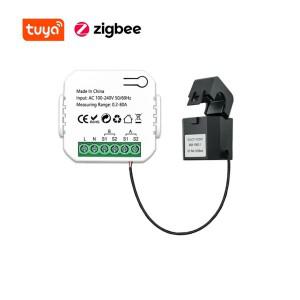 Tuya ZigBee 스마트 에너지 미터 태양 광 PV 시스템 전력 생산 소비 양방향 모니터링 APP 제어
