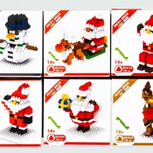 나노블럭 미니 디폼 블럭 장난감 6개 한세트 어린이 크리스마스 조카 선물