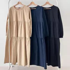 빅사이즈플레어원피스 T699L501 바스락캉캉루즈원피스 AR (30107826A)