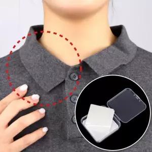 인기템 고정 프리미엄 카라 와이셔츠 셔츠 스티커 카라스 옷깃 50P 셔츠깃