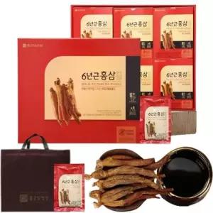 종근당건강 종근당 6년근 홍삼골드 80ml 60포 설날 추석 명절 선물세트 어르신 홍삼진액 부모님 면역력 영