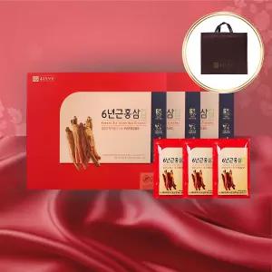 종근당건강 6년근 홍삼 골드 진액 80ml 180포 설 명절 건강 선물 세트 513149