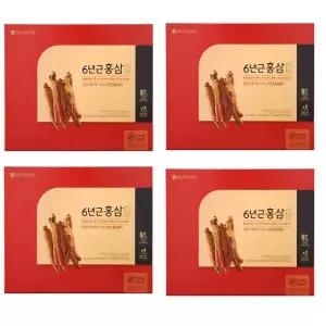 종근당건강 6년근 홍삼골드 80mlx60포_4박스 설선물세트 513153