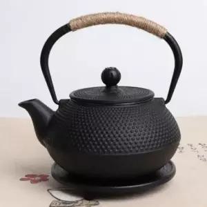다도구 노끈손잡이 무쇠주전자 900ml