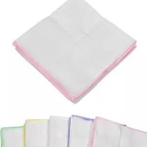 영화 순면 가제 손수건 민무늬 10매 1세트 엄마수건 sKD7+5BRy