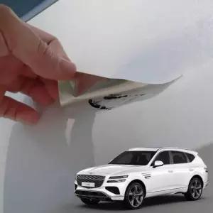 제네시스 GV 80 페인트 UYH 스티커 우유니 화이트