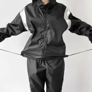 메이 여성 파워부스터 땀복 런닝 다이어트 기능성 바람막이 트레이닝 집업