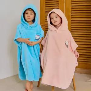 스윔애니멀 아동 극세사 목욕타올 후드 비치가운 205684