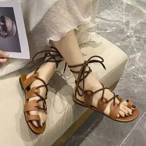 여성 여자 여름 샌틀 발편한 스트랩 글래디에이터 여름샌들 여자여름샌들