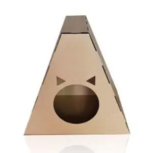 고양이 종이 하우스 기본형 1P 골판지 박스 숨숨집 고양이종이하우스