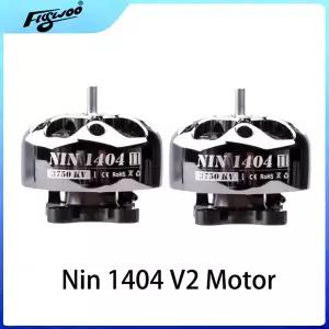 FLYWOO NIN 1404 V2 초경량 FPV 모터 3-4인치 후프 드론 DIY 2750-4850KV 광범위