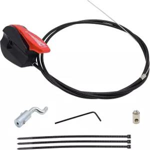 정원 잔디깎이 교체 수리 키트를 위한 레버 핸들이 있는 YGQ 65인치 범용 스로틀 케이블 스위치 제어 키트