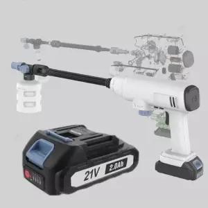 세차기 배터리포함 충전식 무선 고압 풀세트 2.0MAH
