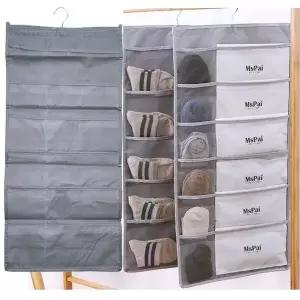 [골드스마일]걸이형 속옷 양말 수납포켓 양면보관함 15칸 30칸세트