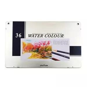 문화 BS43VT30 수채색연필-36색문구 사인펜 색연필