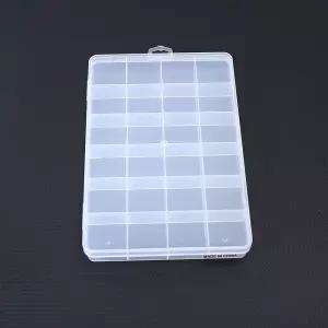 24칸 수납 보관 낚시 바늘 비즈 공방용품 보관 케이스