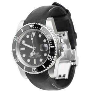 시선 집중 20mm 커브드 엔드 빈티지 가죽 시계줄 잠수함용 40mm 데이토나 GMT-마스터 요트-마스터 익스플로러 I 교체 팔찌 남성 여성