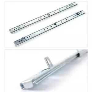 키보드레일 서랍 제작 수리 날개형 부품 2단 레일 450mm