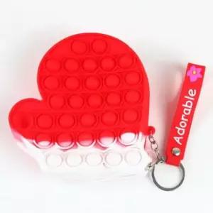 [문구/오피스] 푸쉬팝 산타장갑 파우치 5개 어린이집선물 유치원선물 단체선물 생일답례품